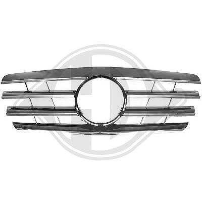 Diederichs Kühlergitter [Hersteller-Nr. 1614440] für Mercedes-Benz