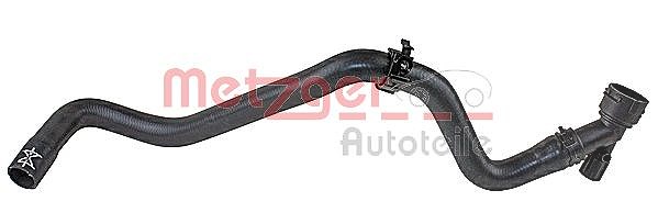 Metzger Autoteile Kühlerschlauch [Hersteller-Nr. 2420766] für Skoda, Seat, VW, Audi