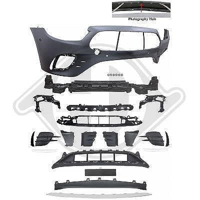Diederichs Stoßfänger [Hersteller-Nr. 1618350] für Mercedes-Benz