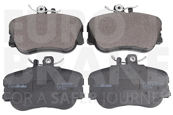 Eurobrake Bremsbelagsatz Vorderachse [Hersteller-Nr. 5502223321] für Mercedes-Benz