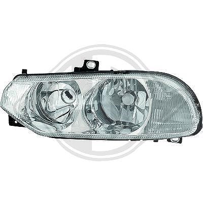Diederichs Scheinwerfer H7/H1 elektr. LWR ohne Stellmotor [Hersteller-Nr. 3050083] für Alfa Romeo