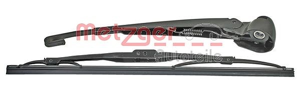 Metzger Autoteile Wischarm mit Kappe + Wischer hinten [Hersteller-Nr. 2190344] für Mercedes-Benz