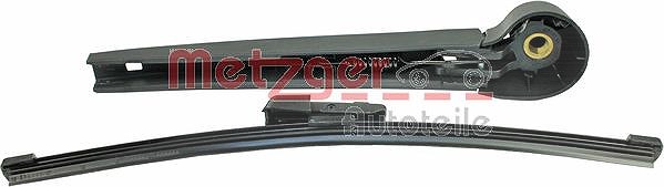 Metzger Autoteile Wischarm mit Kappe + Wischer hinten [Hersteller-Nr. 2190319] für Skoda