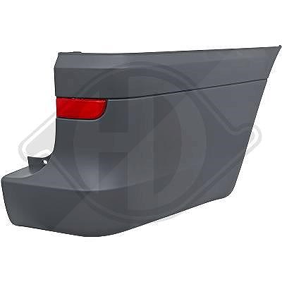 Diederichs Stoßfänger [Hersteller-Nr. 1666258] für Mercedes-Benz