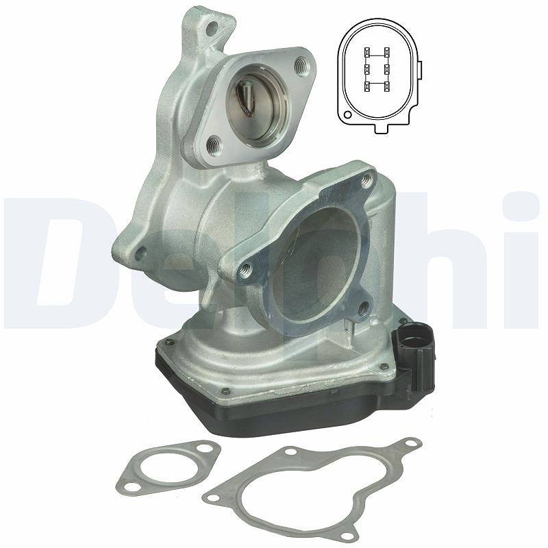 Delphi AGR-Ventil [Hersteller-Nr. EG10404-12B1] für Audi