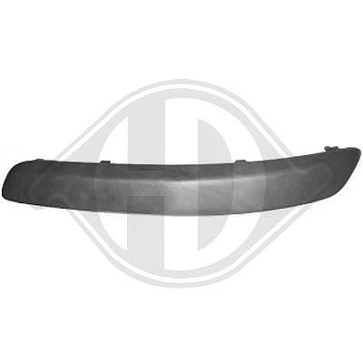 Diederichs Zier-/Schutzleiste, Stoßfänger [Hersteller-Nr. 2214162] für VW