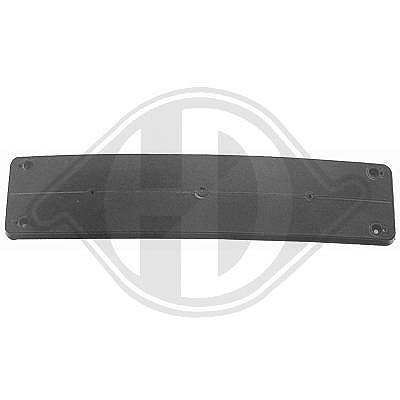 Diederichs Kennzeichenhalter [Hersteller-Nr. 1614154] für Mercedes-Benz