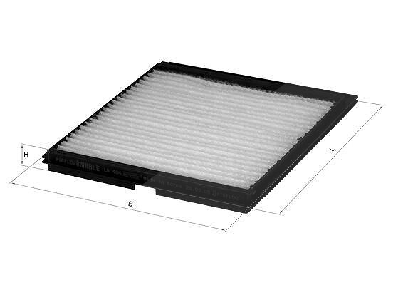 Mahle Filter, Innenraumluft [Hersteller-Nr. LA404] für Nissan