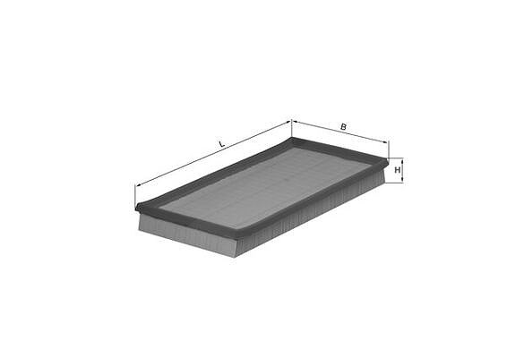 Mahle Luftfilter [Hersteller-Nr. LX503] für Volvo