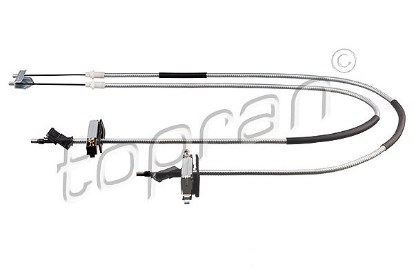 Topran Seilzug, Feststellbremse [Hersteller-Nr. 302067] für Ford