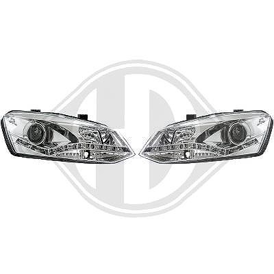 Diederichs Hauptscheinwerfersatz [Hersteller-Nr. 2206585] für VW