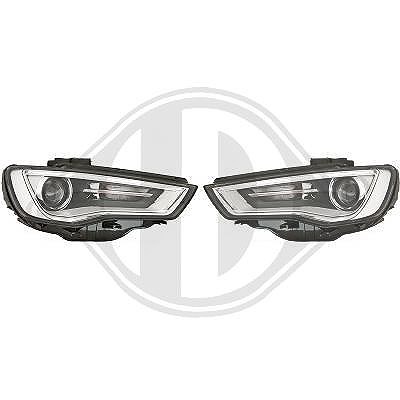 Diederichs Hauptscheinwerfersatz [Hersteller-Nr. 1033280] für Audi