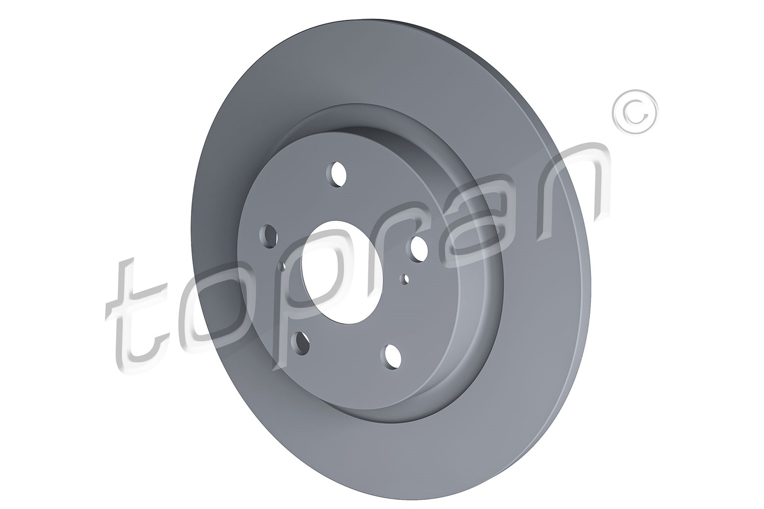 Topran 1x Bremsscheibe [Hersteller-Nr. 631157] für Toyota