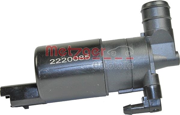 Metzger Autoteile Waschwasserpumpe, Scheibenreinigung [Hersteller-Nr. 2220085] für Mercedes-Benz