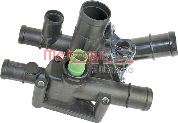 Metzger Autoteile Thermostatgehäuse [Hersteller-Nr. 4006165] für Skoda, Audi, VW
