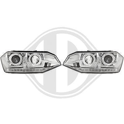 Diederichs Hauptscheinwerfersatz [Hersteller-Nr. 2209385] für VW