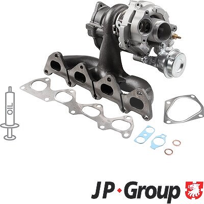 Jp Group Lader, Aufladung [Hersteller-Nr. 1117403000] für VW, Audi, Skoda, Seat