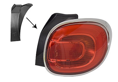 Van Wezel Heckleuchte [Hersteller-Nr. 1609924] für Fiat