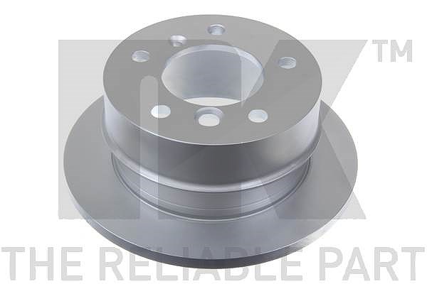 Nk 1x Bremsscheibe Hinterachse Voll [Hersteller-Nr. 203395] für Mercedes-Benz, VW