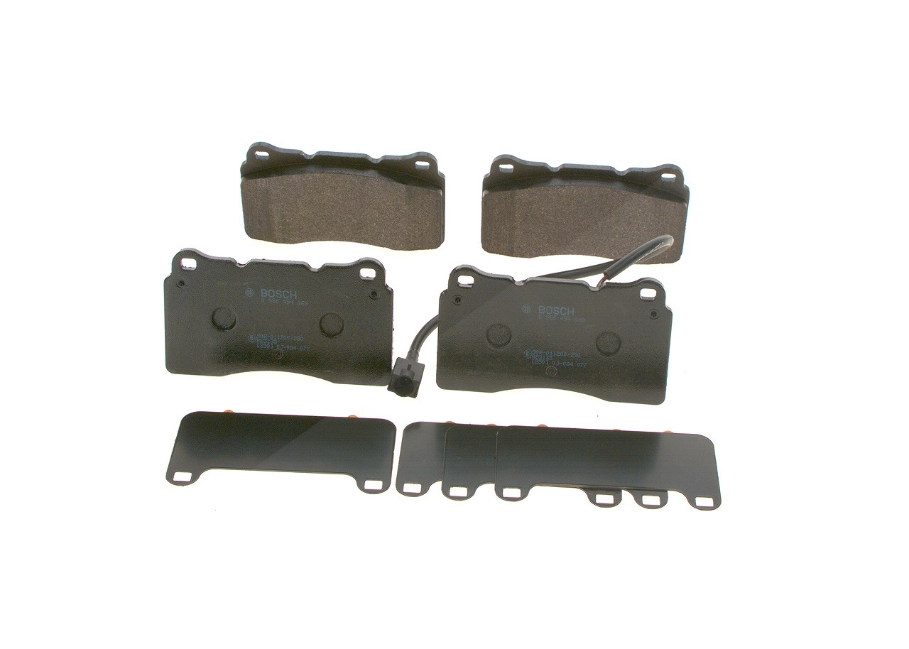 Bosch Bremsbelagsatz, Scheibenbremse [Hersteller-Nr. 0986494069] für Alfa Romeo