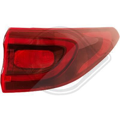Diederichs Heckleuchte [Hersteller-Nr. 6523990] für Kia