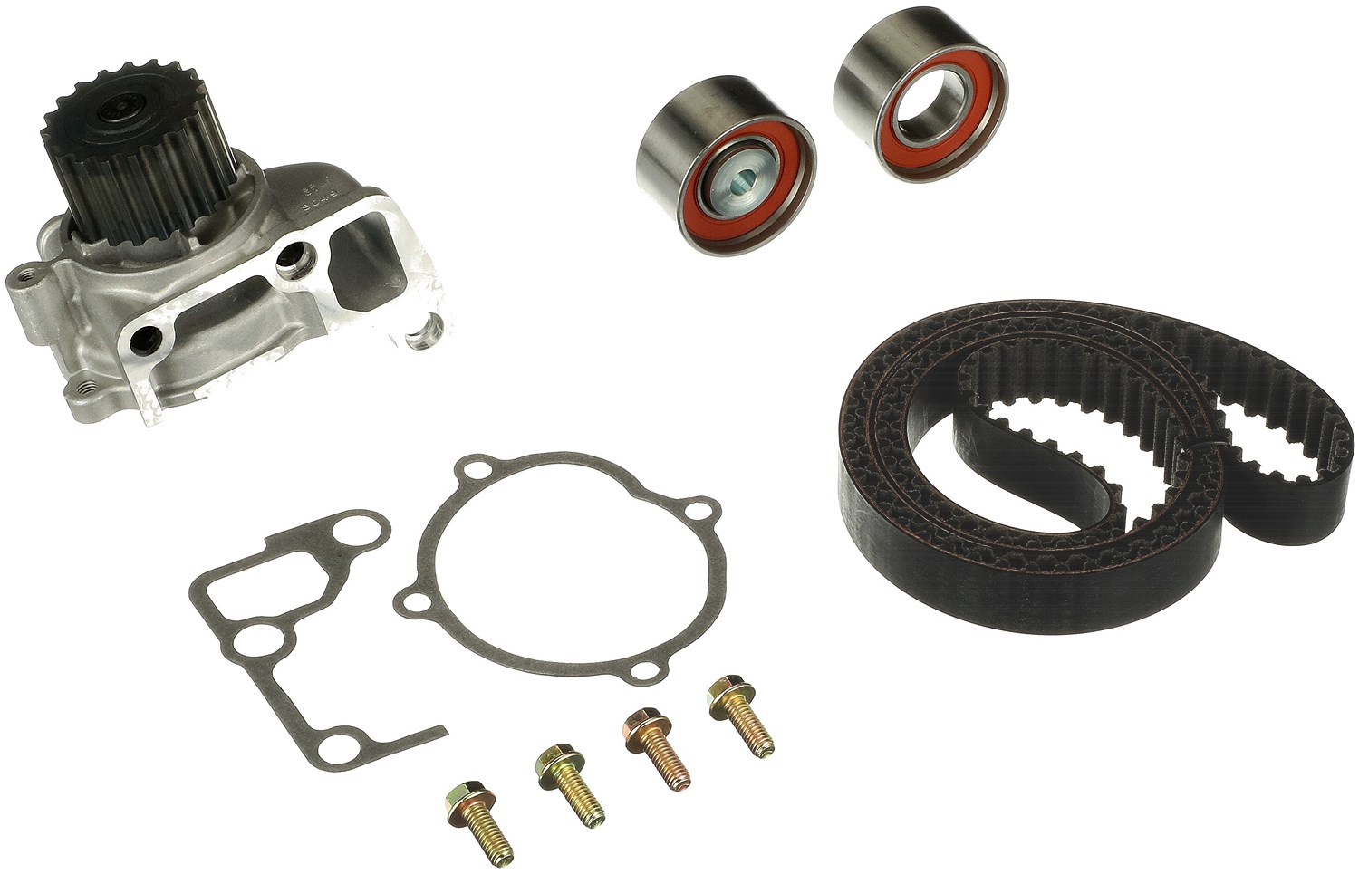 Gates Wasserpumpe + Zahnriemensatz [Hersteller-Nr. KP15510XS] für Mazda