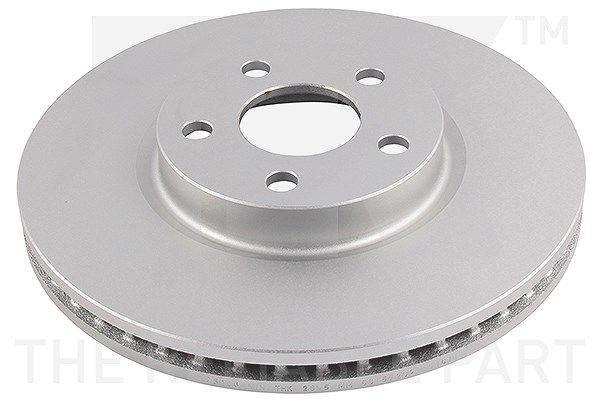 Nk 1x Bremsscheibe Vorderachse Belüftet [Hersteller-Nr. 3125106] für Ford