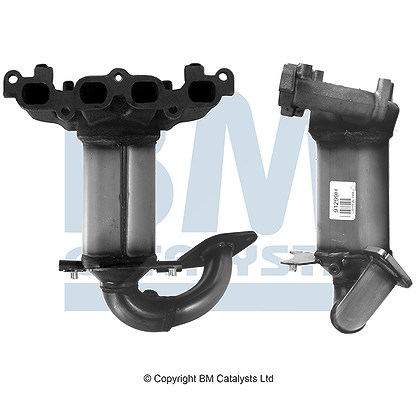 Bm Catalysts Katalysator inkl. Montagesatz [Hersteller-Nr. BM91299H] für Mazda, Ford