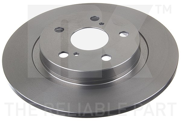 Nk Bremsscheibe Hinterachse Voll [Hersteller-Nr. 2045131] für Toyota