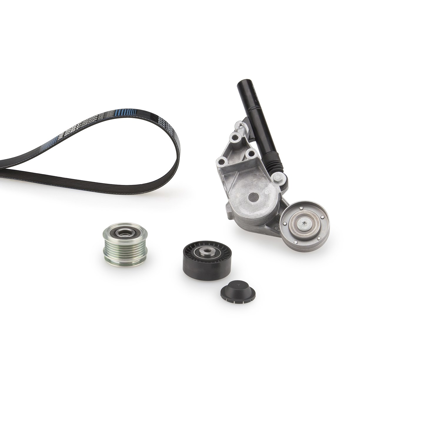 Gates Keilrippenriemensatz [Hersteller-Nr. K266PK1660] für Skoda, VW, Seat, Audi