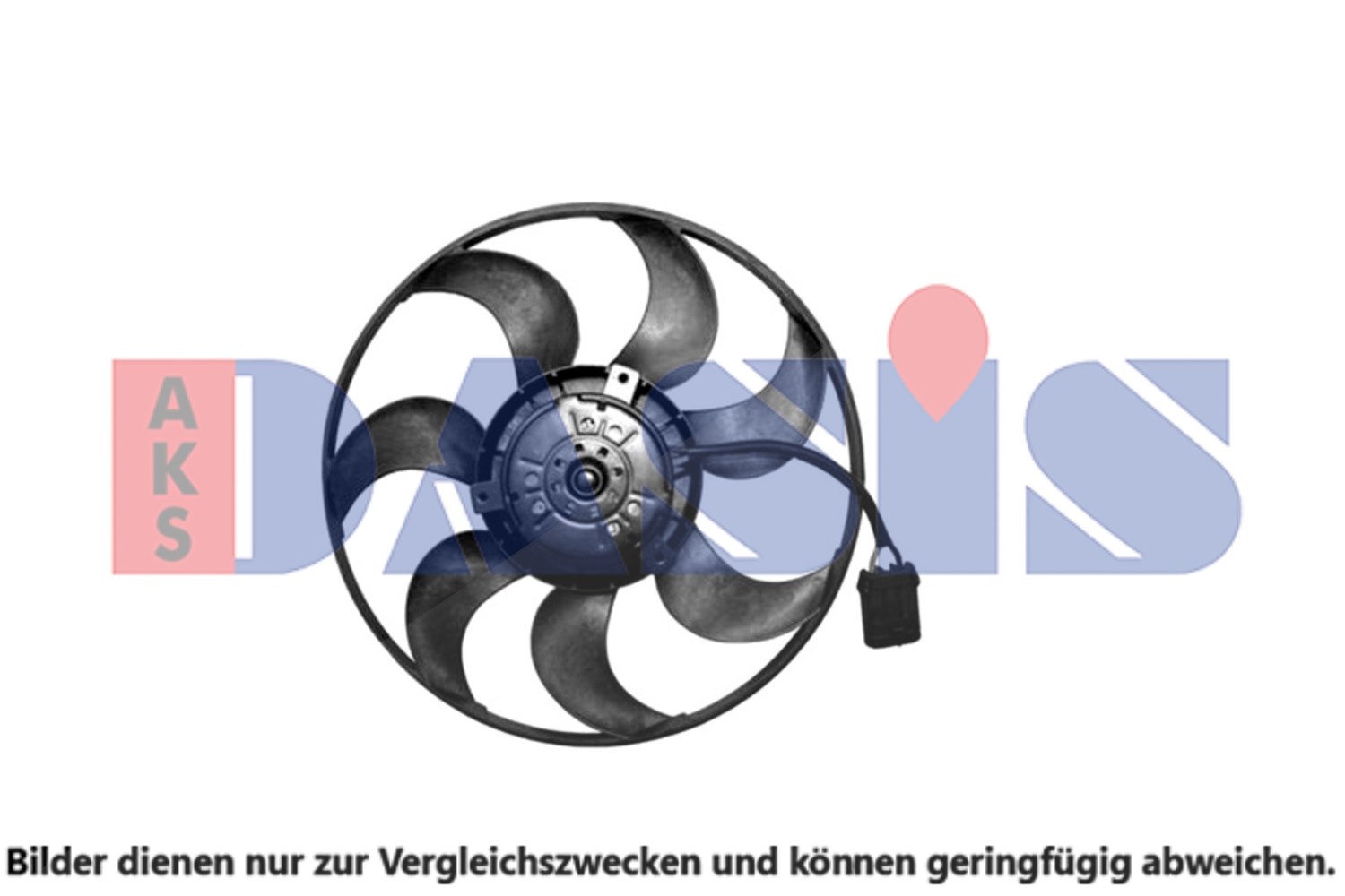 Aks Dasis Lüfter, Motorkühlung [Hersteller-Nr. 158119N] für Opel