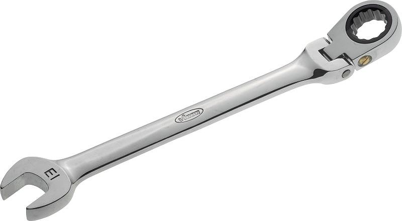 Vigor Gelenk Ratschen-Ring-Maulschlüssel - Sechskant, Zwölfkant - 13mm [Hersteller-Nr. V2809]