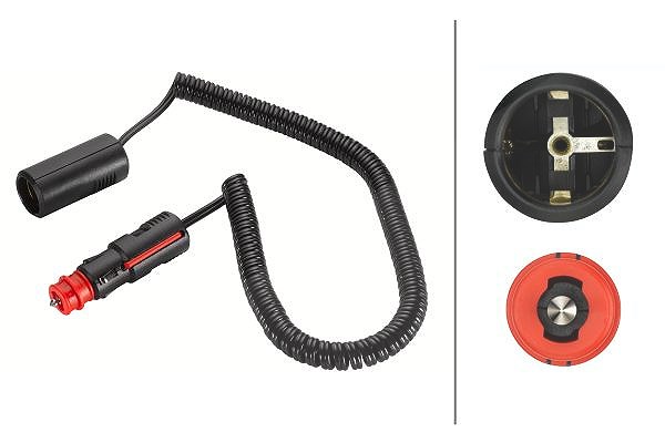 Hella Elektroleitung, Zigarettenanzünderanschluß [Hersteller-Nr. 8KA007589-091]