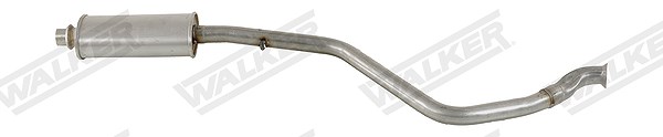 Walker Mittelschalldämpfer [Hersteller-Nr. 19067] für Peugeot