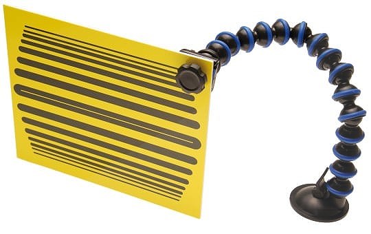 Bgs Fixierschild für Smart Repair / Dellenspiegel - gelb [Hersteller-Nr. 865-4]