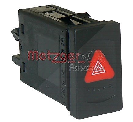 Metzger Autoteile Warnblinkschalter [Hersteller-Nr. 0916081] für VW