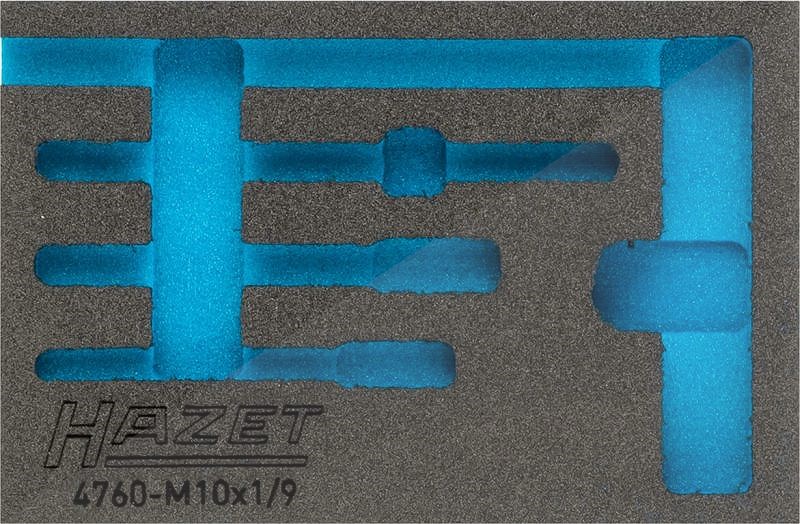 Hazet 2-Komponenten Weichschaum-Einlage - leer - für 4760-M10X1/9 [Hersteller-Nr. 163-323L]