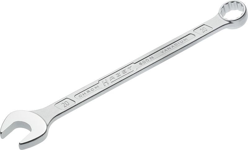 Hazet Ring-Maulschlüssel - Doppel-Sechskant-Tractionsprofil - 20 mm [Hersteller-Nr. 600N-20]