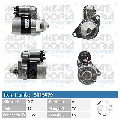 Meat & Doria Starter [Hersteller-Nr. 5015079] für Nissan