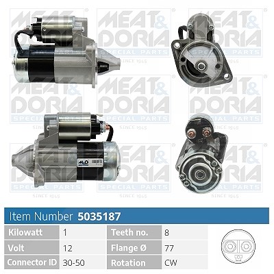 Meat & Doria Starter [Hersteller-Nr. 5035187] für Volvo, Mitsubishi