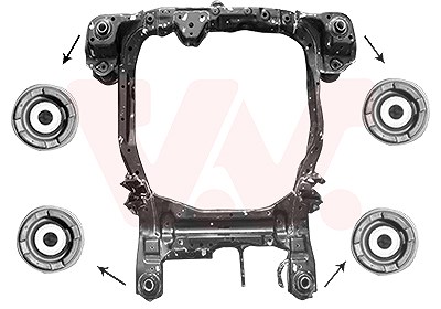 Van Wezel Hilfsrahmen/Aggregateträger [Hersteller-Nr. 8266690] für Hyundai