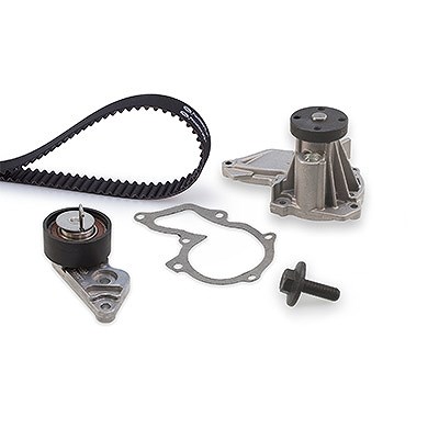 Gates Wasserpumpe + Zahnriemensatz [Hersteller-Nr. KP55433XS] für Ford