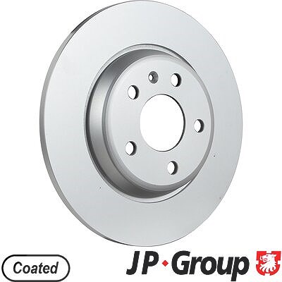 Jp Group 1x Bremsscheibe [Hersteller-Nr. 1163207900] für Audi