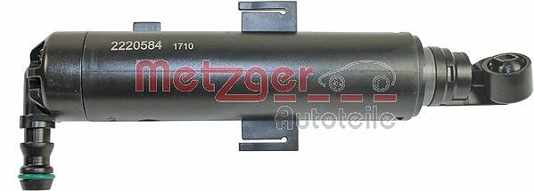 Metzger Autoteile Waschwasserdüse, Scheinwerferreinigung [Hersteller-Nr. 2220584] für Audi