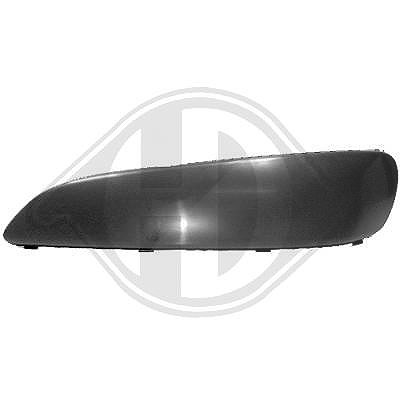 Diederichs Zier-/Schutzleiste, Stoßfänger [Hersteller-Nr. 6600163] für Toyota