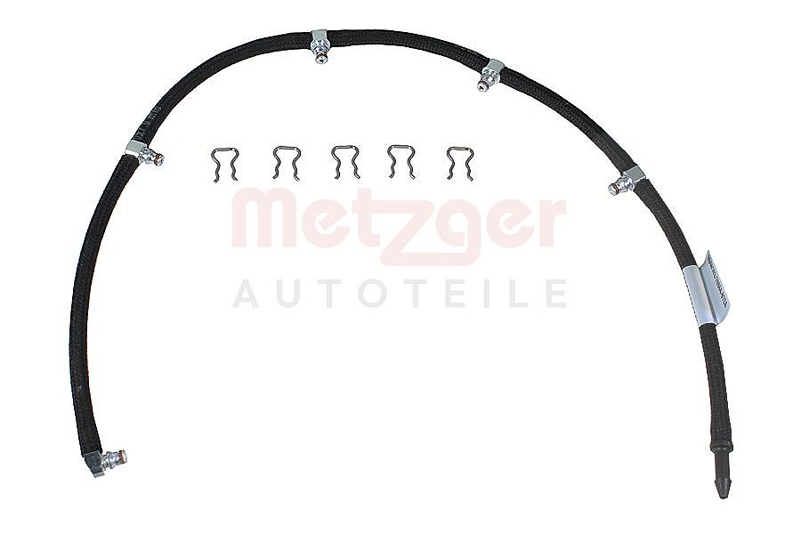 Metzger Autoteile Schlauch, Leckkraftstoff [Hersteller-Nr. 0840102] für Volvo
