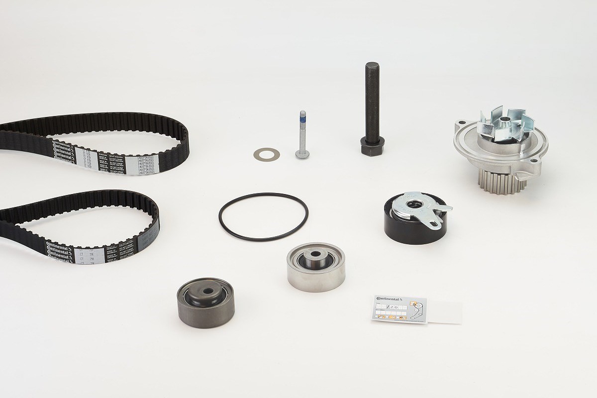 Continental Ctam Wasserpumpe + Zahnriemensatz [Hersteller-Nr. CT939WP9PRO] für Audi