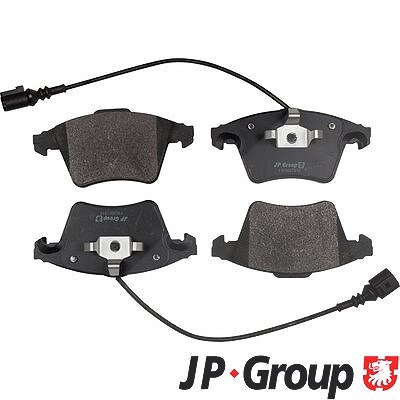 Jp Group Bremsbelagsatz, Scheibenbremse [Hersteller-Nr. 1163607910] für VW