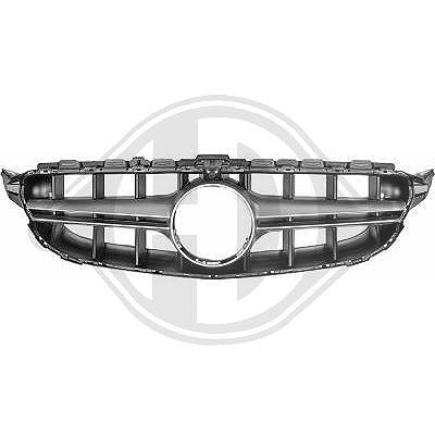 Diederichs Kühlergitter [Hersteller-Nr. 1673241] für Mercedes-Benz