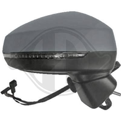 Diederichs Außenspiegel [Hersteller-Nr. 1033624] für Audi